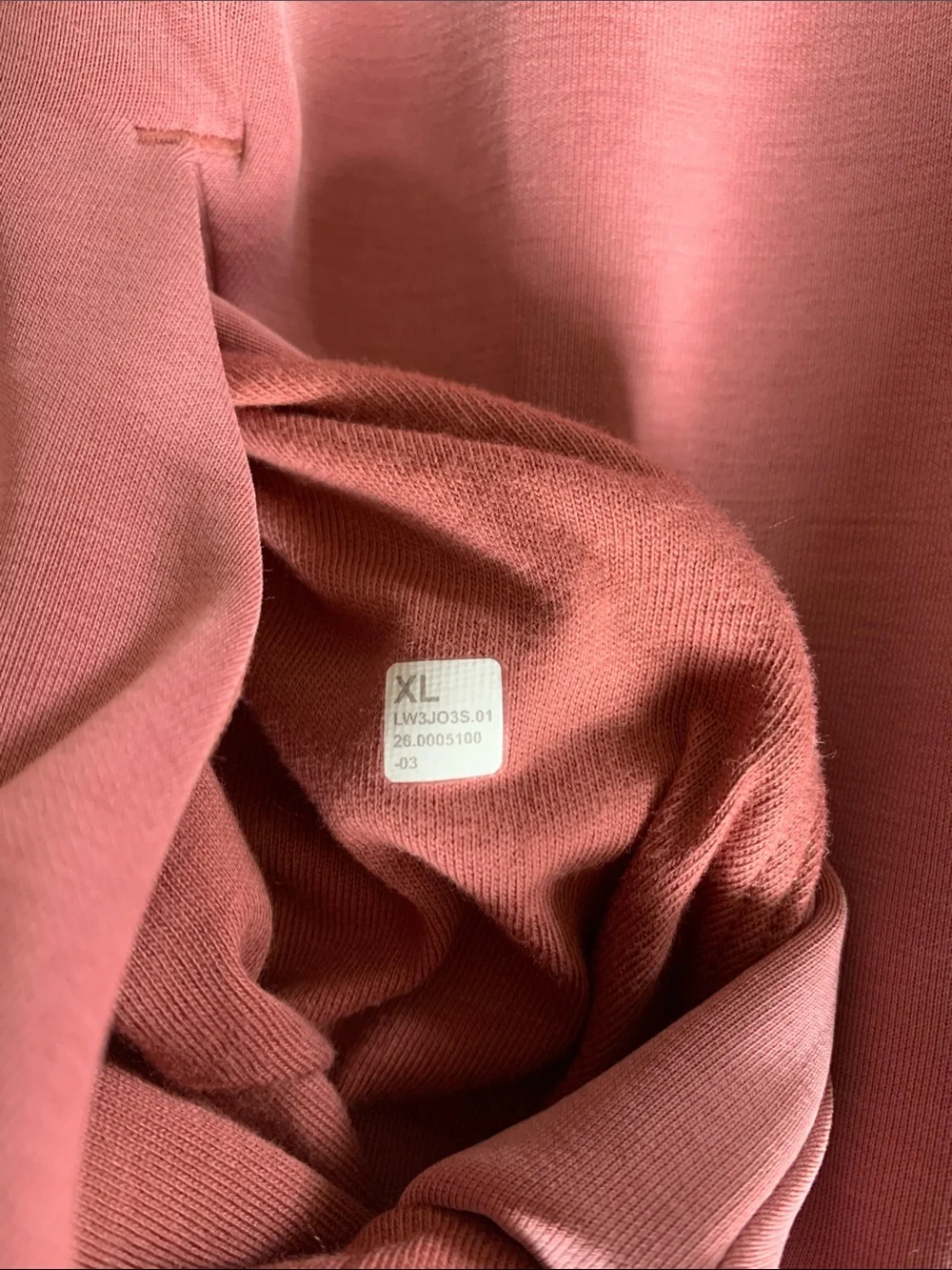 Lululemon Softstreme Half Zip Pullover Dusty Rose Size XL Excellent Condition